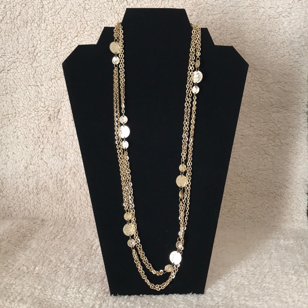 VINTAGE GOLD TONE NECKLACE
